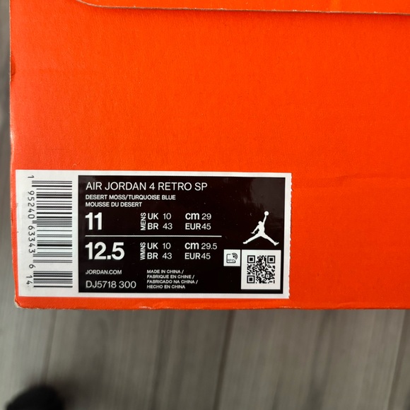 Jordan 4 X Union LA - Picture 9 of 11